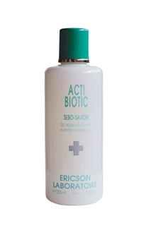 Ericson ACTI-BIOTIC SEBO-SAVON Purifying foaming gel Очищающий гель, 250мл.