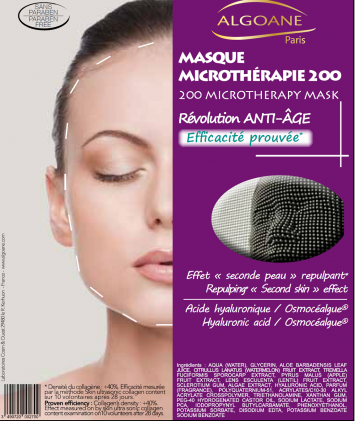 Algoane Маска омолаживающая «МИКРОТЕРАПИЯ 200»/ Masque Microtherapy 200, 25гр.